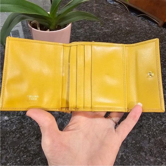 Celine Tri-fold Wallet M14 Vintage Macadam
Pattern Leather/PVC Brown Wom… - Picture 4 of 16